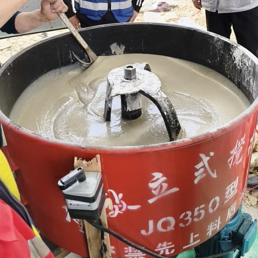 新郑汽轮机余热压缩机导热油设备底座耐高温环氧树脂灌浆料